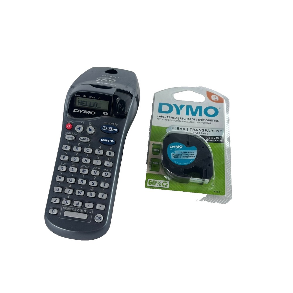 Dymo LetraTag XR Label Maker‎ Printer Portable Compact Handheld Power- Tested
